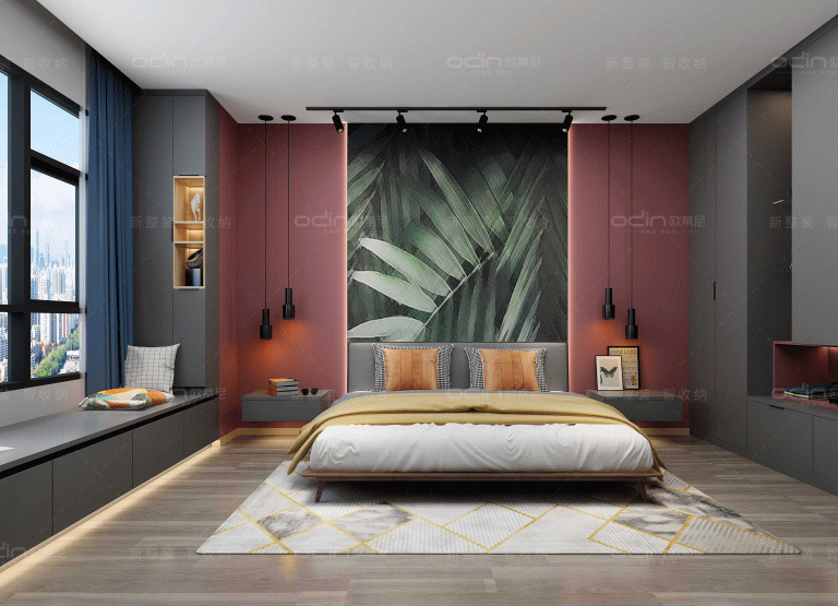 莫蘭迪裝修風格全屋定制效果圖