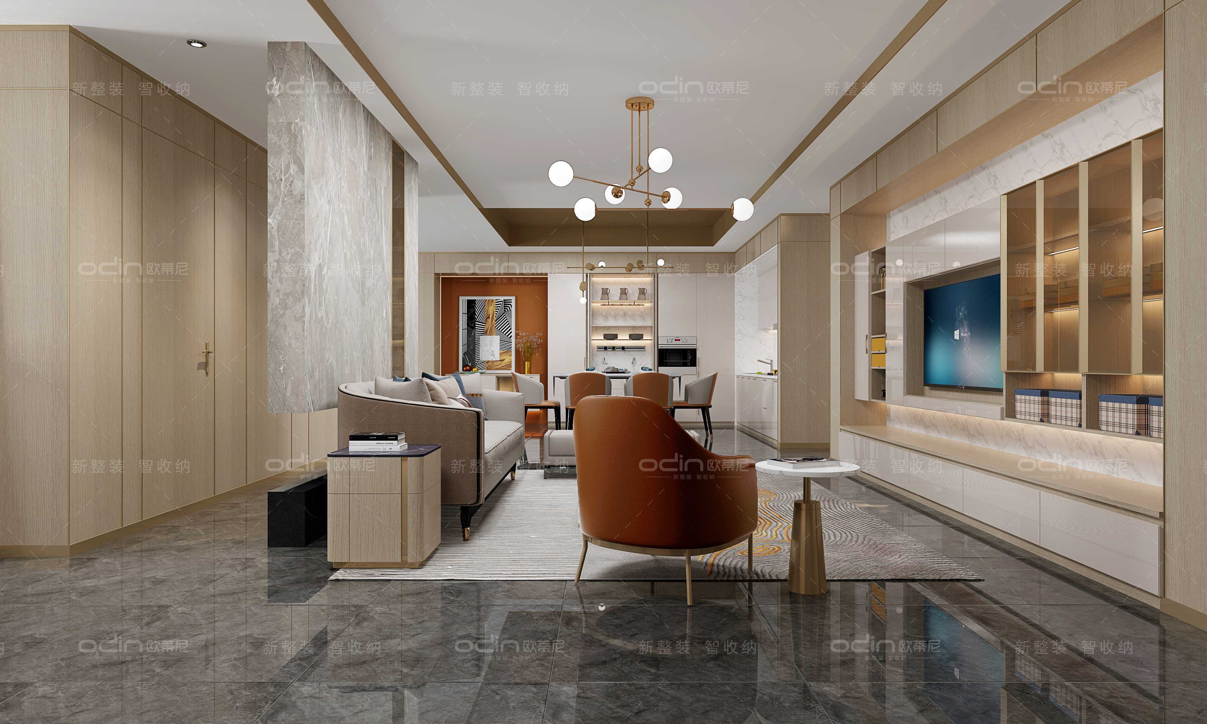 全屋家居定制裝修風格全屋定制效果圖大全5