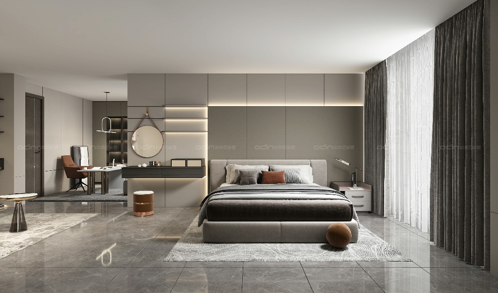 梳妝臺(tái)裝修風(fēng)格全屋定制效果圖大全1