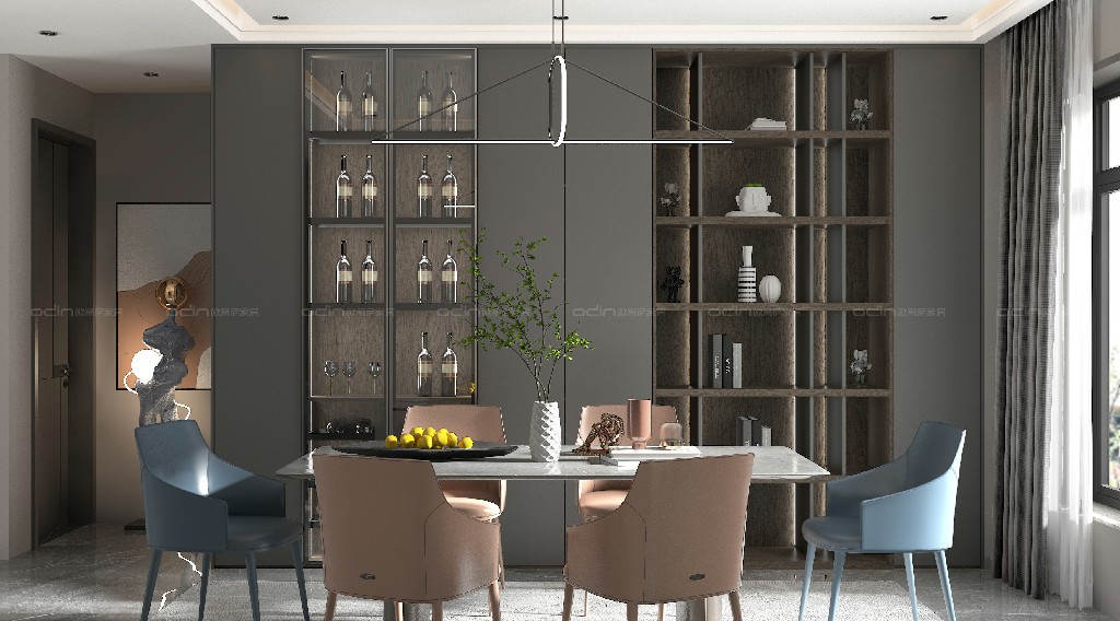 酒柜裝修風格全屋定制效果圖大全3