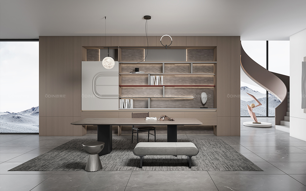 啟點(diǎn)系列裝修風(fēng)格書(shū)柜效果圖大全裝修風(fēng)格全屋定制效果圖大全4