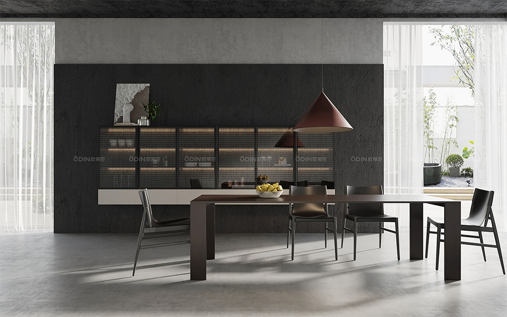 潮系列裝修風(fēng)格餐廳酒柜效果圖大全裝修風(fēng)格全屋定制效果圖大全0