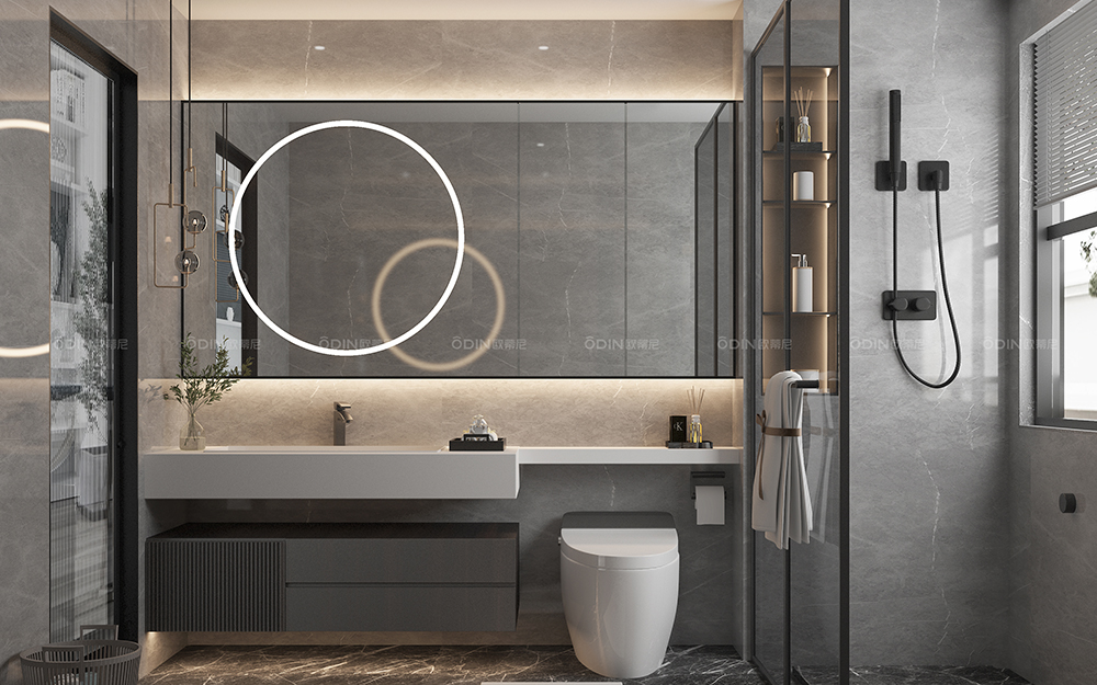 潮系列裝修風(fēng)格浴室柜效果圖大全裝修風(fēng)格全屋定制效果圖大全8