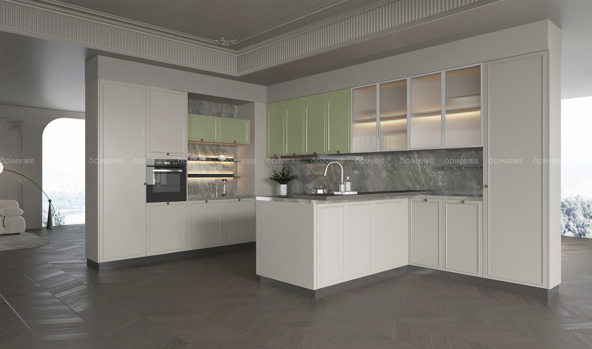 蔓蒂裝修風(fēng)格櫥柜效果圖大全裝修風(fēng)格全屋定制效果圖大全1